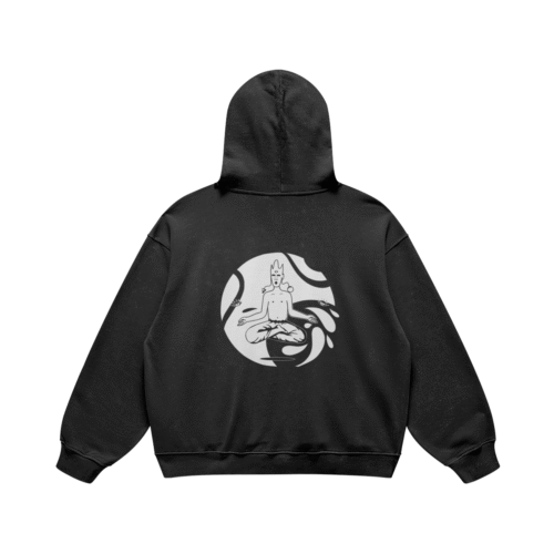 Ser Center Black Hoodie